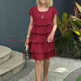 Ivona™ Rochie elegantă din sifon