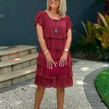 Ivona™ Rochie elegantă din sifon