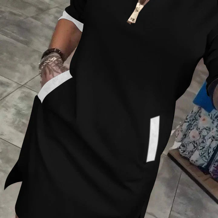 Amalia™ Rochie pulover, rochia perfectă pentru sezonul de primăvară