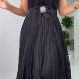 Elvira™ Rochie grațioasă din șifon