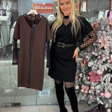 Natalia’s Style™ Rochie elegantă de iarnă-primăvară
