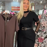 Natalia’s Style™ Rochie elegantă de iarnă-primăvară