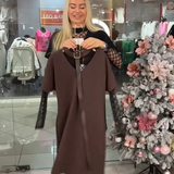 Natalia’s Style™ Rochie elegantă de iarnă-primăvară