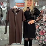 Natalia’s Style™ Rochie elegantă de iarnă-primăvară