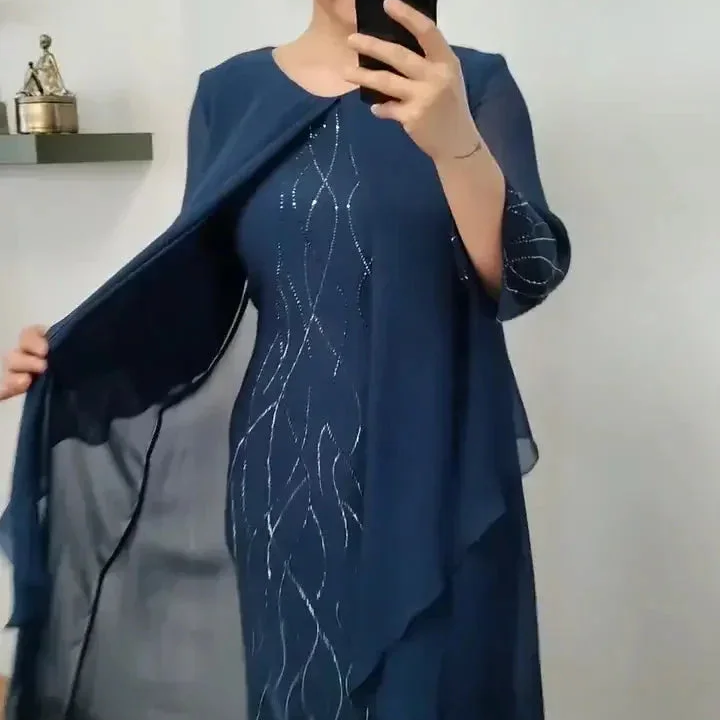 Moda™ Rochie la modă din șifon