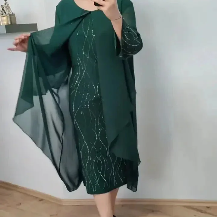 Moda™ Rochie la modă din șifon