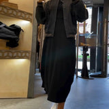 Alma™ Rochie lungă din sweatshirt