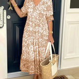 Jona™ Rochie Boho cu Flori