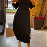 Alma™ Rochie lungă din sweatshirt