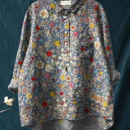 Lila™ Bluză cu imprimeu floral