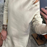 Zara™ Rochie din tricot cu umerii deschiși