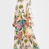 Eileen - Floral Long Sleeve Maxi Dress
