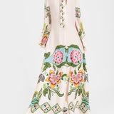 Eileen - Floral Long Sleeve Maxi Dress