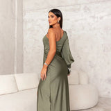 Lucia™ Rochie Valentina din satin