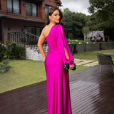 Lucia™ Rochie Valentina din satin